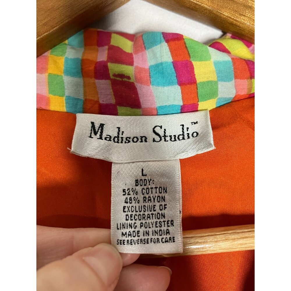 Madison Studio Women's Large Patchwork Applique L… - image 8